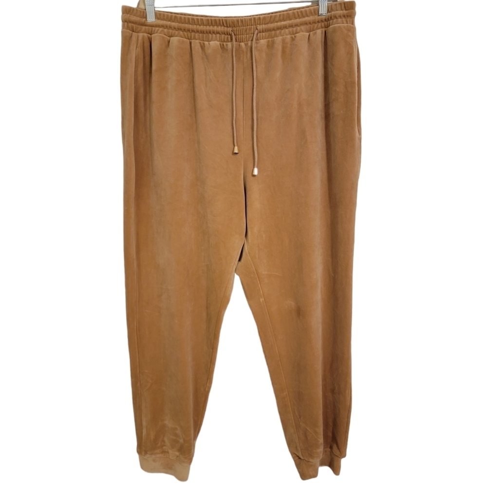 Fashion Nove Velvety Joggers Size 3x
